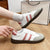 Double Line Pattern Flat Sneaker Shoes for Women