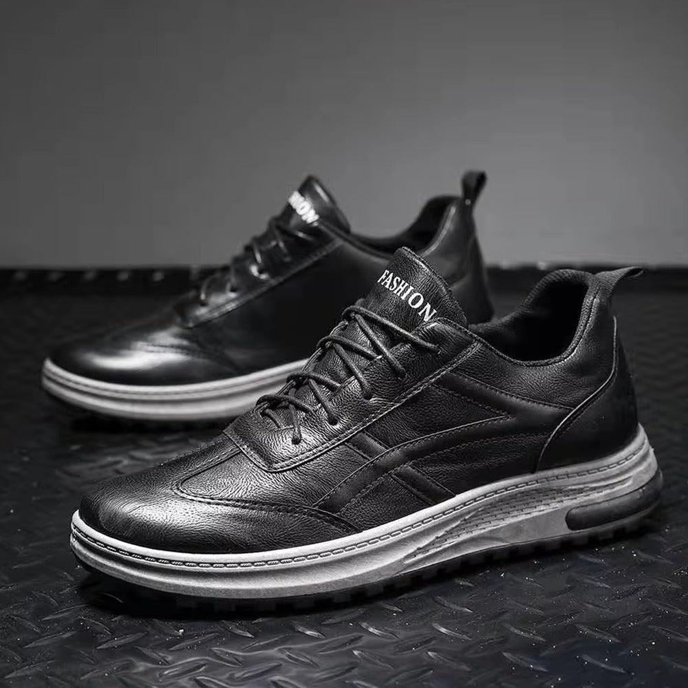 Latest Artificial Leather Solid Office Wear Shoes for Men