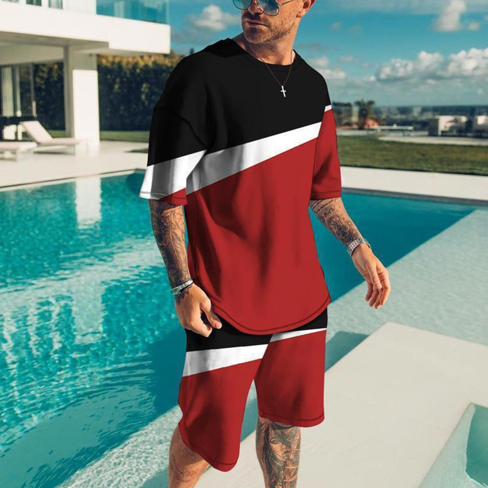 Summer Fit Fashion T-shirt & Shorts for Men