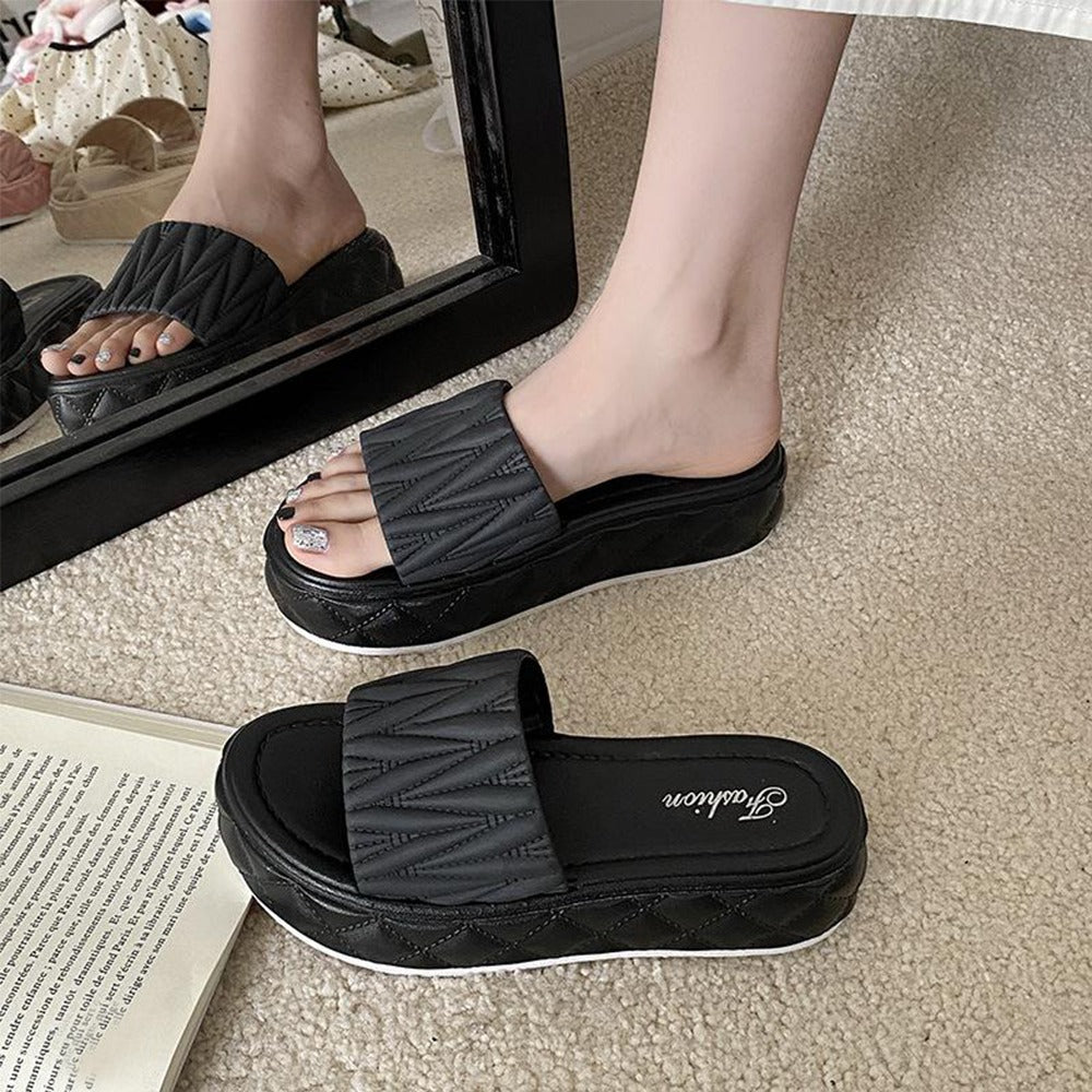 Slip On Fashion Thick Sole Sandals for Women