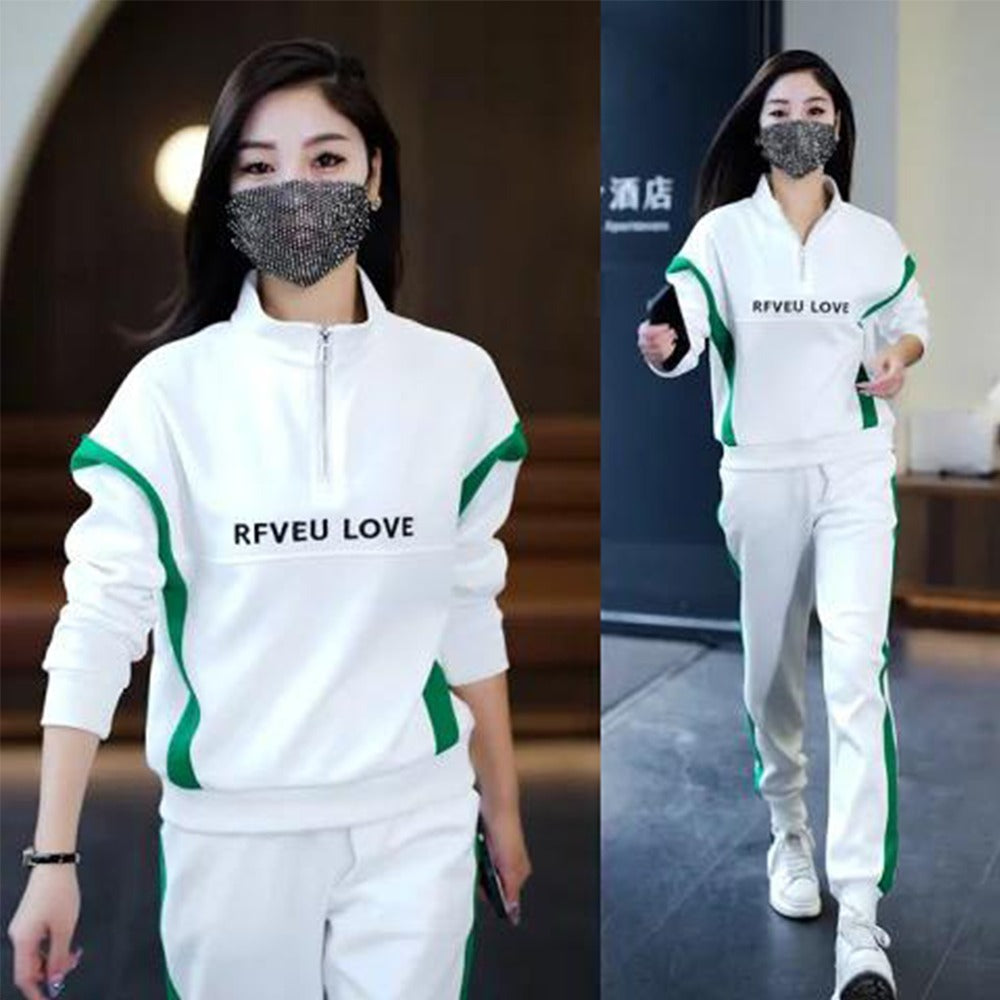 Sports Fit Fashion Full Sleeve Jacket & Pants for Women