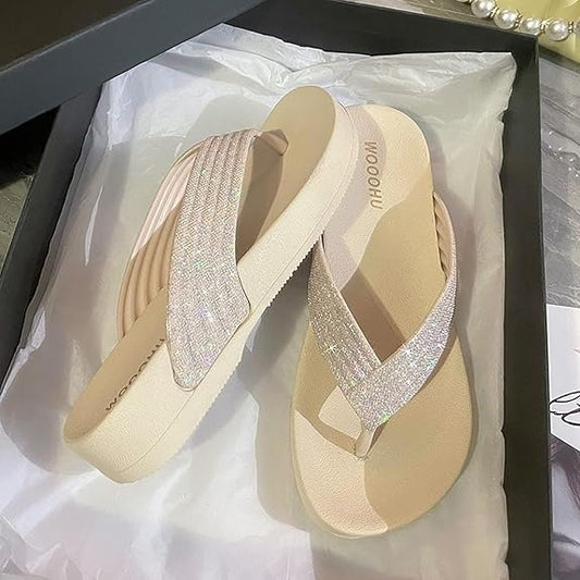Thick Sole Fashion Walking Slipper Sandals for Ladies