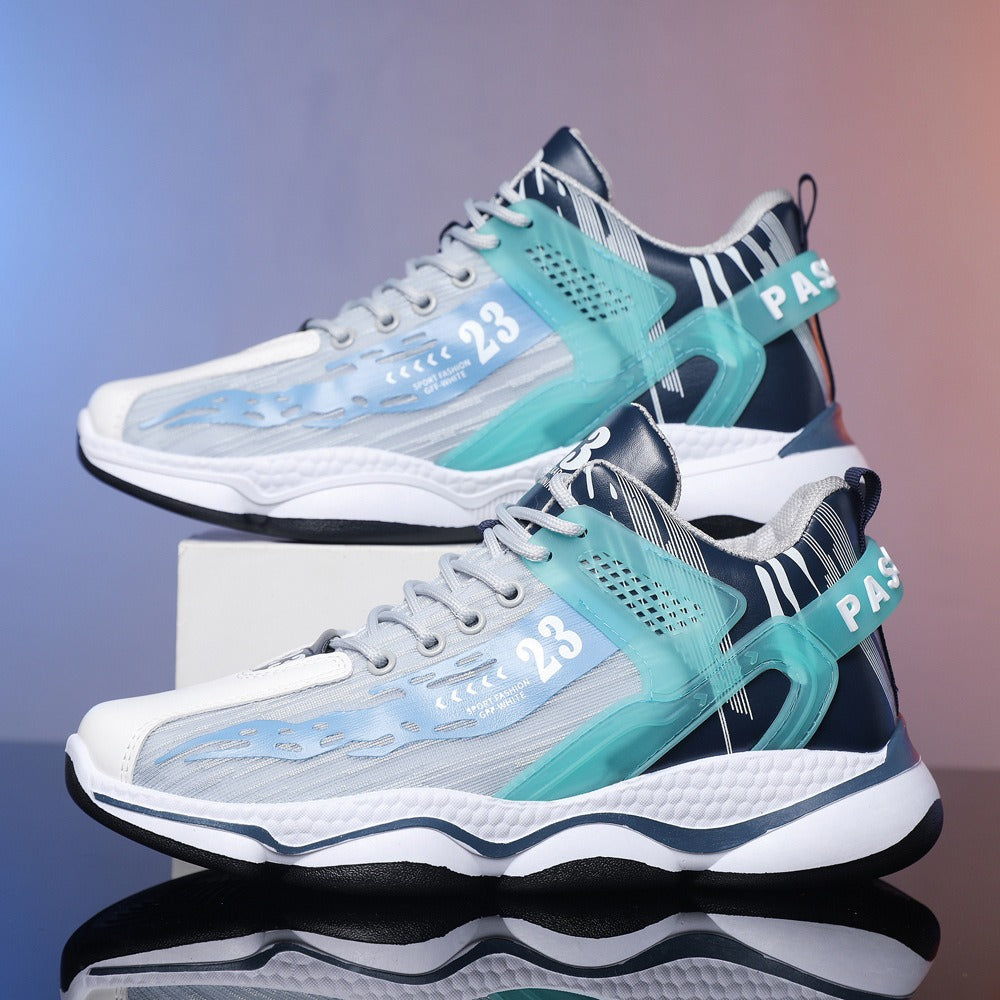 Breathable Fashion High Top Sneaker Shoes for Men