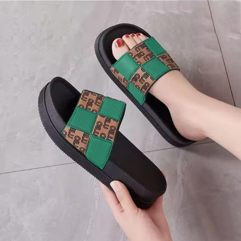 Beach Thick Sole Flip Flop Sandals for Women