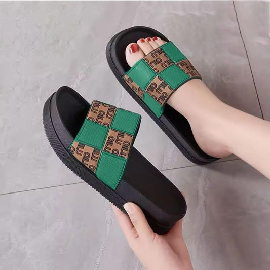 Beach Thick Sole Flip Flop Sandals for Women