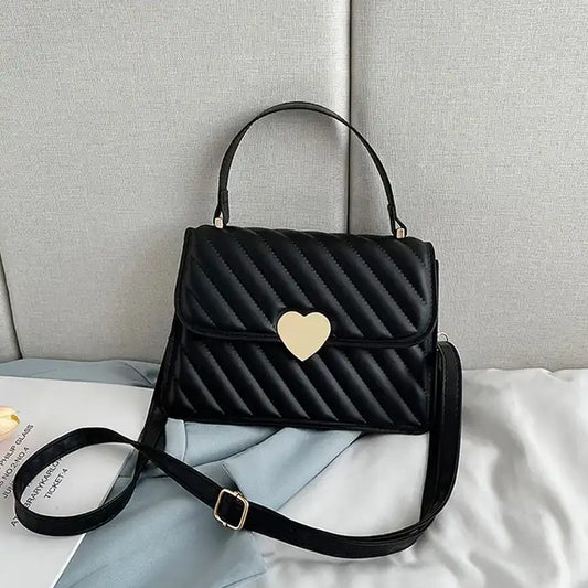 Heart Shaped Mini Hand Shoulder Crossbody Bag for Women