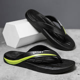 Beach Outdoor & Indoor Sport Text Design Slipper Sandals for Men