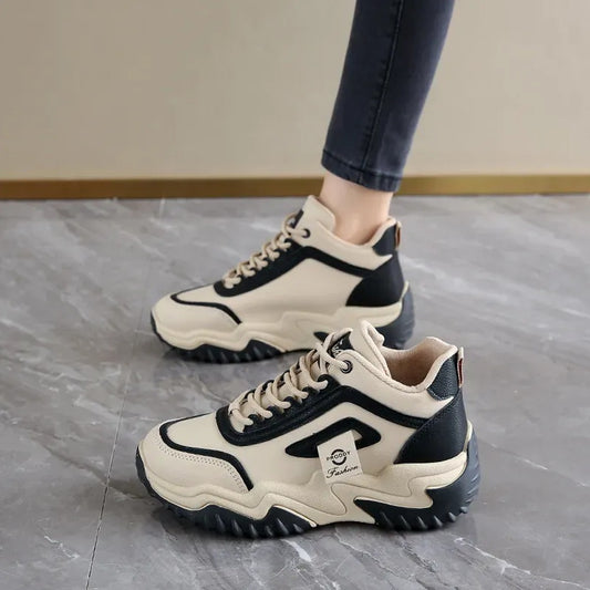 Versatile Thick Sole Casual Sneaker Shoes for Women