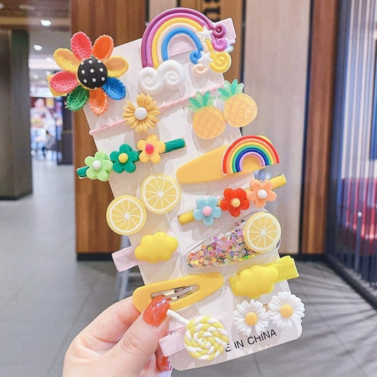 Fruits & Flower Cute Hair Clips for Women