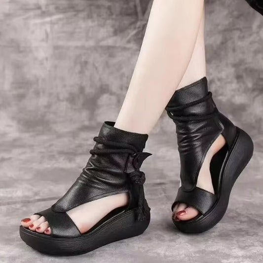 Wedge Fashion Beach Flip Slide Sandals Soft Sandals Women