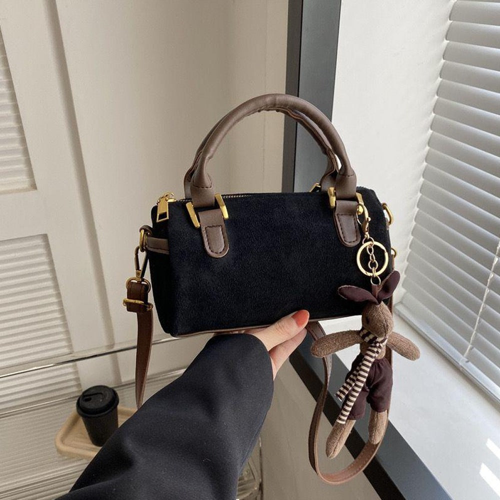 Minimal Fashion Street Travel Style Sling Bag for Women