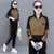 Text Printed Full Sleeve Tracksuit & Pants for Ladies