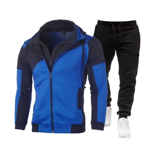 Long Sleeve Gym Sports Wear Long Sleeve Hoodies Jacket & Pants for Men