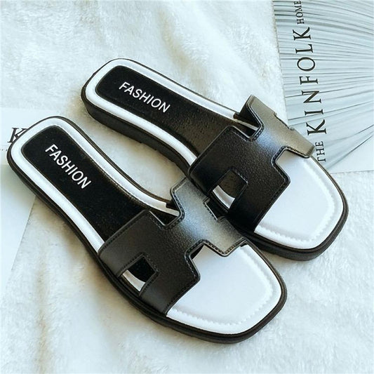 H Shape Fashion Flat Casual Sandals for Women