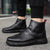 Solid Walking Fashion British Style Casual Martin Boots for Men