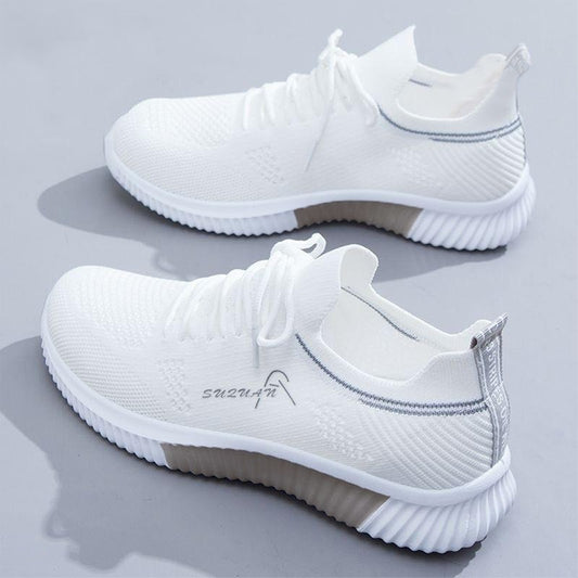 Running Walking Lace Up Mesh Casual Sneaker for Women