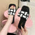 Two Tone Fashion Open Toe Braided Sandals for Women