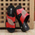Wedge Fashion Leaves Pattern Sandals for Women