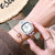 Stylish Designer Pattern Quartz Square Watch for Ladies