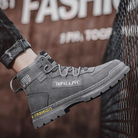 Autumn Retro Fashion Workwear Comfortable Boots for Women