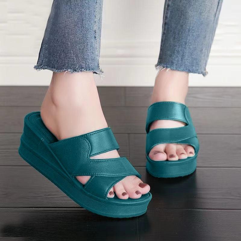 Cross Strap Open Toe Fashion Thick Sole  Sandals for Women