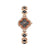 Leaf Petal Fashion Stainless Steel Wristwatch for Women