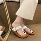 Summer Flip Flop Fashion Side Buckled Sandals for Women