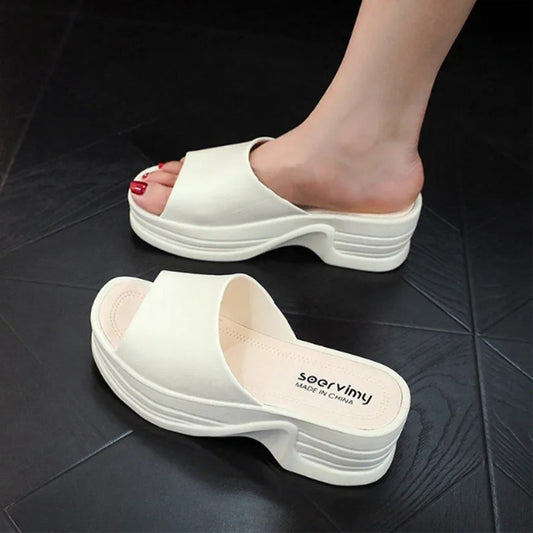 Wedge Fashion Solid Sandals for Women