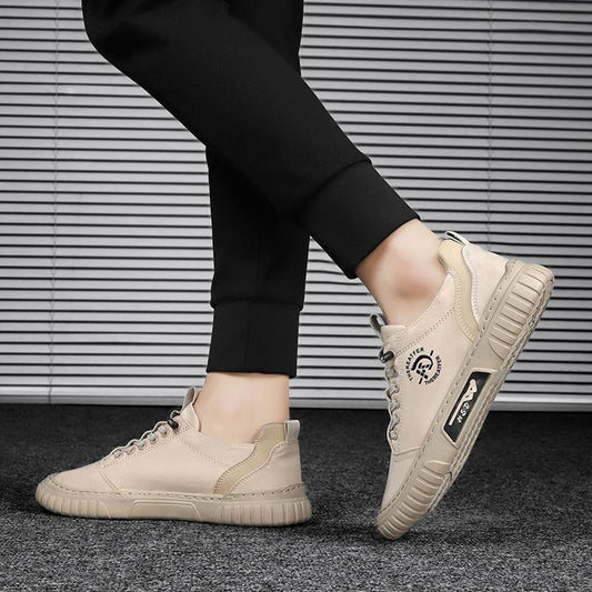 Printed Fashion Low Top Canvas Shoes for Men