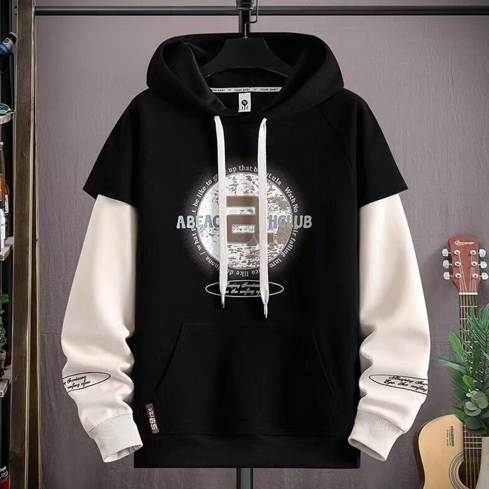 Graphics Printed Fashion Hooded Sweatshirt for Women