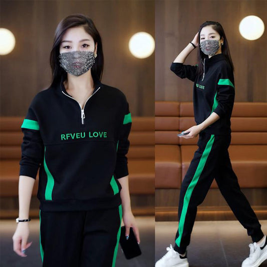 Sports Fit Fashion Full Sleeve Jacket & Pants for Women