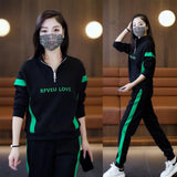 Sports Fit Fashion Full Sleeve Jacket & Pants for Women