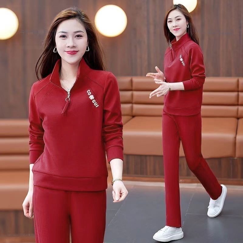 New Fashion Full Sleeve Solid Jacket T-shirt & Pant for Women
