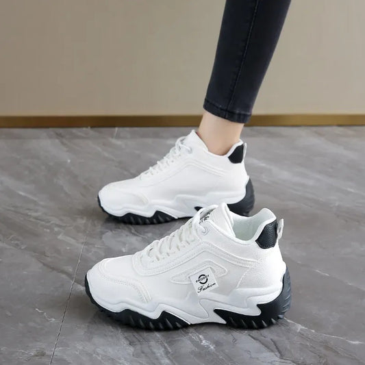 Versatile Thick Sole Casual Sneaker Shoes for Women