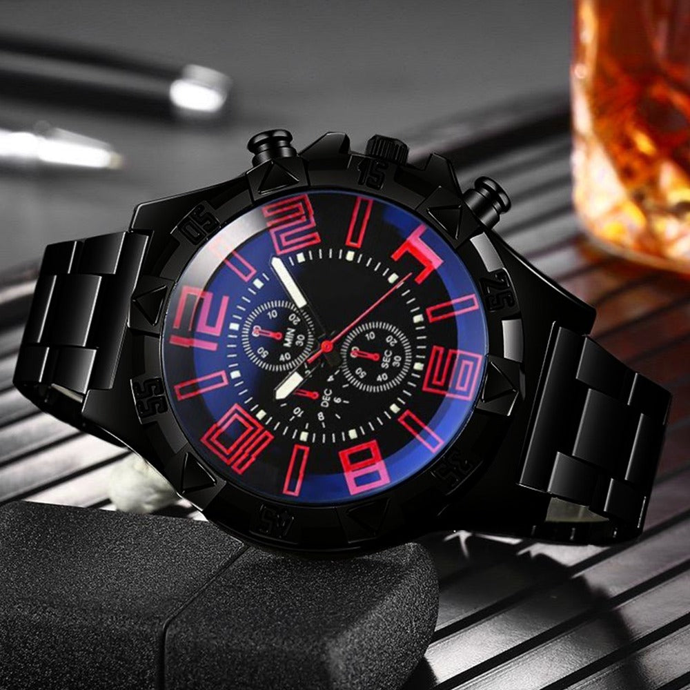 Sports Men Fashion Luminous Quartz Casual Watch for Men