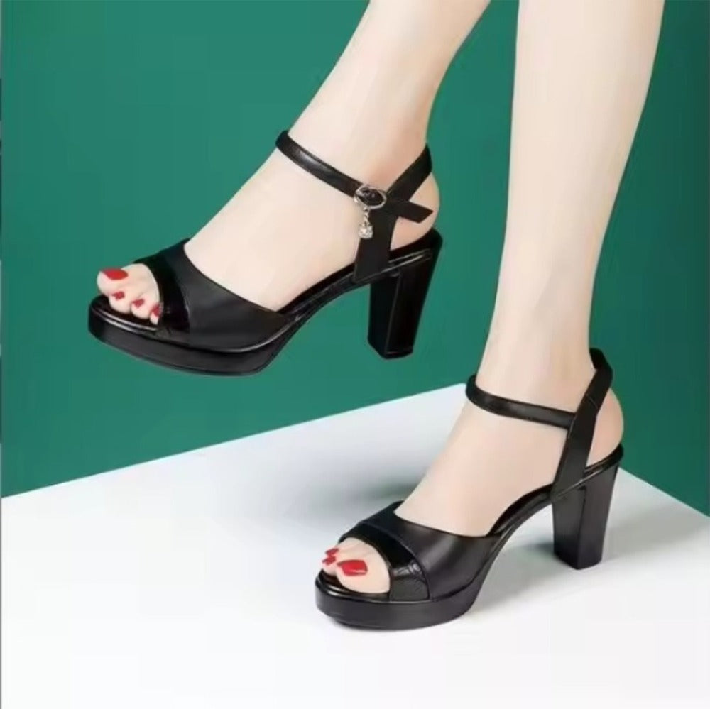 High Heel Fish Mouth Fashion Sandals for Women