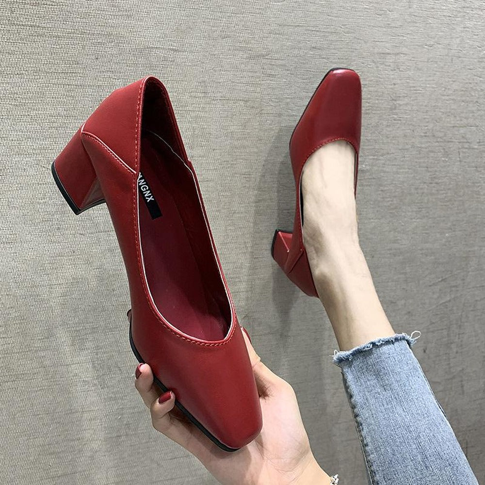 Platform Fashion Solid Arch Support Slide Pumb Platform Sandals for Women