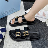 Walking Long Stand Support Buckle Sandals for Women