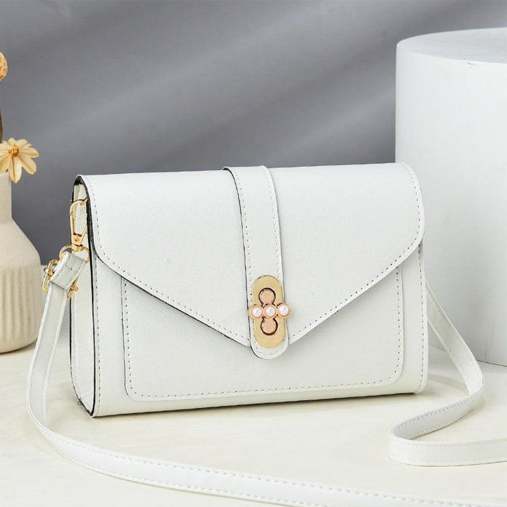 Minimal Style Street Party Hand Shoulder Solid Bag for Women