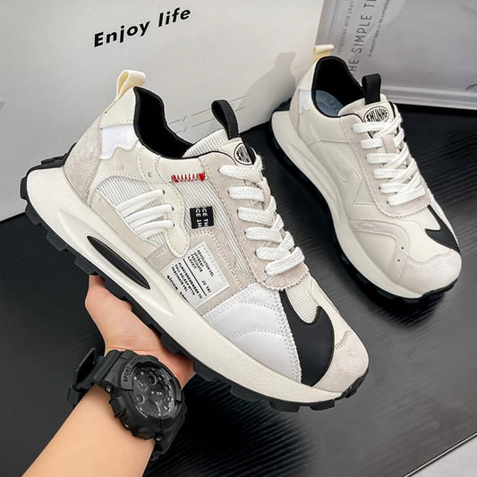 Sports Fit Fashion Synthetic Sneakers for Men
