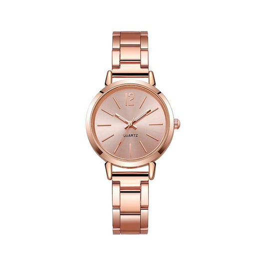 Golden Luxury Fashion Quarts Wristwatch for Women