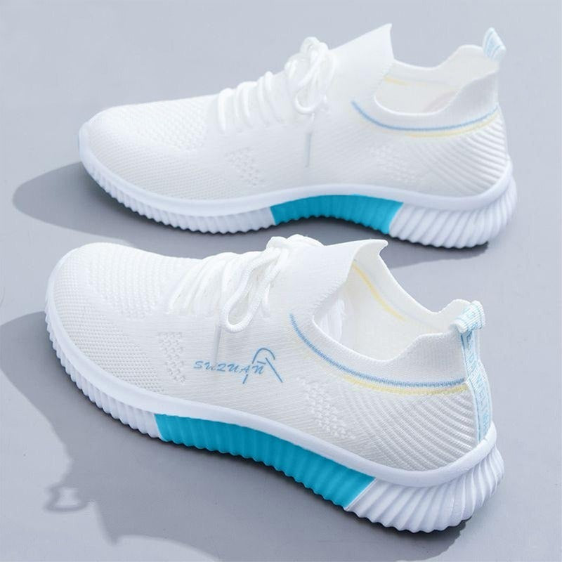 Running Walking Lace Up Mesh Casual Sneaker for Women