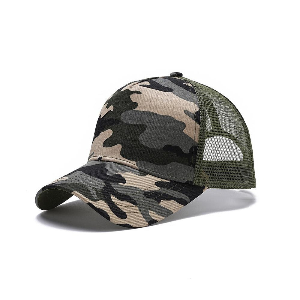 Sun Protection Printed Unisex Basketball Cap