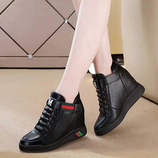 High Top Solid Color Sneaker Sandals for Women