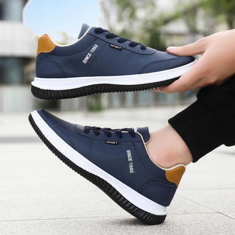 Running Solid Fashion Lace Up Sneakers for Men