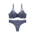 Trendy Pattern Lace Padded Bra & Panty for Women