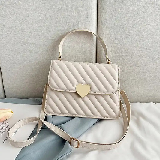 Heart Shaped Mini Hand Shoulder Crossbody Bag for Women