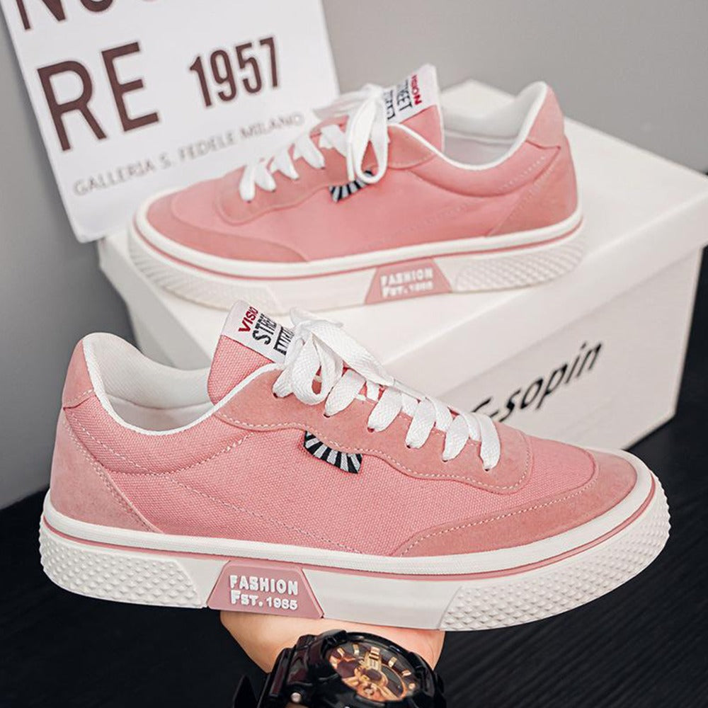 Canvas Lace Up Fashion Casual Shoes for Men