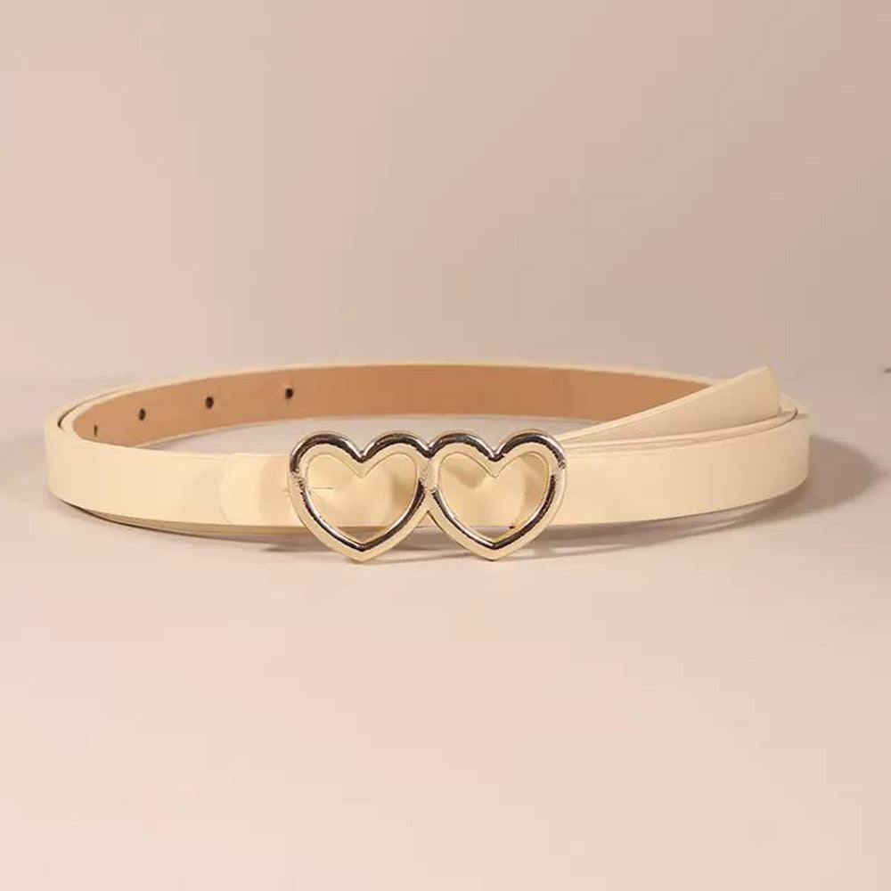Metal Buckle Closure Style Belt for Women