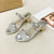 Low Heel Party Wear Fashion Sandals for Women